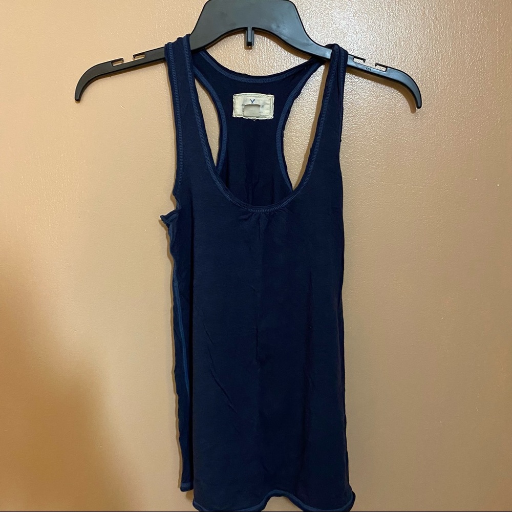 American Eagle Blue Tank Top